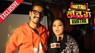 Khatra Khatra Khatra NEW SHOW  Bharti Singh amp Harsh Limbachiyaa Exclusive Interview  Colors Tv [upl. by Mathian]