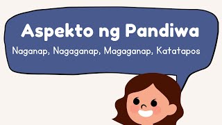 Aspekto ng Pandiwa  Naganap Nagaganap Magaganap Katatapos [upl. by Geraldina]