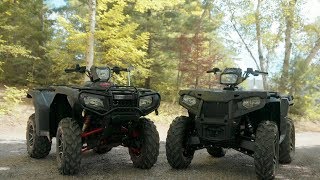 500Class Shootout Honda VS Polaris [upl. by Zaremski]