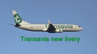 Transavia new livery [upl. by Ahsehat]