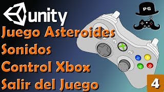 Juego Asteroides  SonidosControles de Cónsola y Salir  04 [upl. by Jewell]