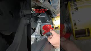 HONDA CLICK V3  CHANGE OIL USING RS8 FULLY SYNTHETIC [upl. by Hermine]