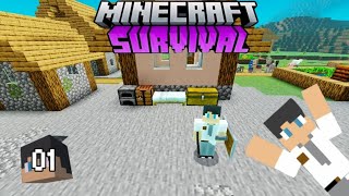 Konten baru World Baru  Minecraft 121 Survival Series Eps1 [upl. by Ressan]