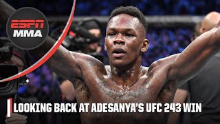 When Israel Adesanya became the middleweight king at UFC 243  ESPN MMA [upl. by Rosane]