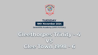 20241119  Cleethorpes Trinity 46 Clee Town 1998 U16 Futsal [upl. by Eirret]