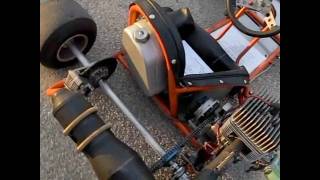 Vintage Kart Show at Adams Kart Track  January 2010  Part 2 of 2 [upl. by Ulrica]