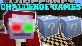 Minecraft EVIL SANTA CHALLENGE GAMES  Lucky Block Mod  Modded MiniGame [upl. by Alrick]