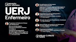 Concurso UERJ Enfermeiro  Revisão de Véspera [upl. by Akoek]