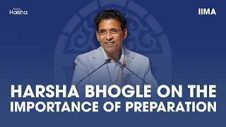 Harsha Bhogle on the Importance of Preparation [upl. by Ainniz]