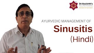 DrVasishths Ayurvedic Management of Sinusitis Hindi [upl. by Blunt317]