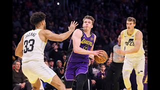 Dalton Knecht Makes History 37 Points amp 9 Threes  Lakers Rookie Shines [upl. by Homere]