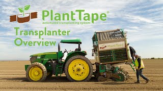 PlantTape Automated Transplanter Overview  English [upl. by Iuqcaj]