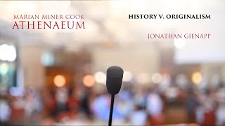 History v Originalism  Jonathan Gienapp [upl. by Amirak]