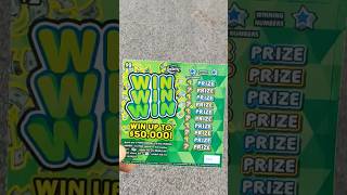 I WON PLAYING THE WIN WIN WIN SCRATCH OFF GAME [upl. by Chloette]