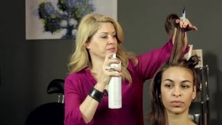 Hairspray to Thicken Hair Strands  Hair Styling Tips [upl. by Eyla]