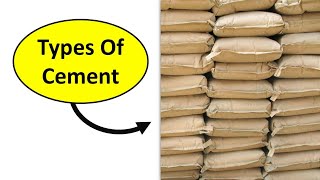 types of cement [upl. by Oknuj]