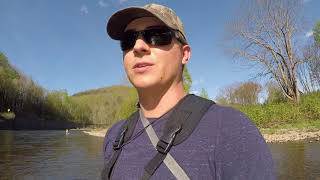 Fly fishing on the Beaverkill [upl. by Fording]