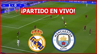 REAL MADRID vs MANCHESTER CITY EN VIVO 🔴 CHAMPIONS EN VIVO CUARTOS DE FINAL ⚽️ [upl. by Sami]