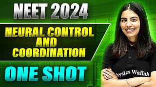 NEURAL CONTROL AND COORDINATION in 1 Shot FULL CHAPTER ConceptsPYQs  Prachand NEET [upl. by Kcirneh472]