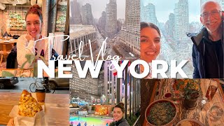 NEW YORK CITY VLOG  exploring Manhattan Central Park Radio City amp Food [upl. by Abbate279]