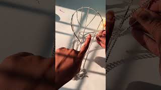 DIY hair accessory 😱 diy shorts art hairaccessories craft diwalidiy viralvideo [upl. by Legge600]