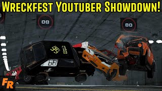 FailRace Vs Neilogical VS Camodo On Modded Wreckfest [upl. by Ahsikel985]