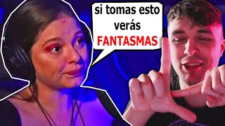 ESTA SEÑORA SE CREE QUE VE FANTASMAS XD [upl. by Licha]