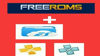 How to Download Any PPSSPP GAMES not on Emuparadise with Freeroms and Es file explorer [upl. by Christiansen]