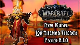 Lorthemar Theron Model  Tides of Vengeance Patch 810 [upl. by Riatsila]