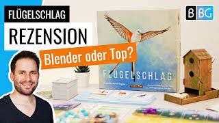 Flügelschlag  Wingspan  Rezension Kennerspiel des Jahres 2019 [upl. by Nevsa413]