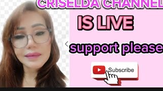 Criselda Channel is live Please support guys lets Zumba dance tayo [upl. by Akinna264]