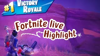 Fortnite Going for V Crown Live Highlight [upl. by Raviv69]