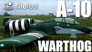 Flite Test  A10 Warthog  REVIEW [upl. by Boswall]