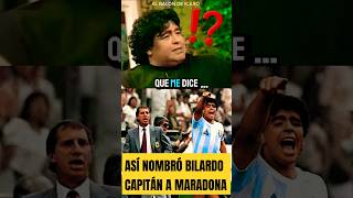 ⭐️MARADONA Y CÓMO BILARDO LO NOMBRÓ CAPITÁN DE LA SELECCIÓN ARGENTINA DURANTE UN PASEO mundial [upl. by Gesner]