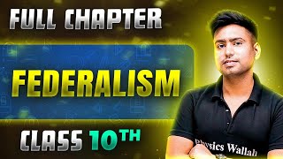 Federalism FULL CHAPTER  Class 10th Political Science  Chapter 2  Udaan [upl. by Regdor524]