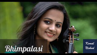 Raag Bhimpalasi  Nandini Shankar  Hindustani Classical Violin  Part 13 [upl. by Ellehcir]