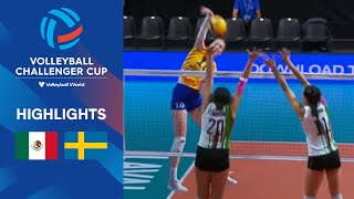 🇲🇽 MEX vs 🇸🇪 SWE  Highlights Quarter Finals  Womens Challenger Cup 2023 [upl. by Donahue]