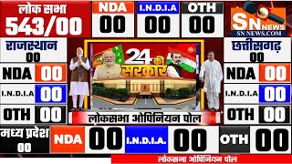 lok sabha opinion poll 2024   Narendra Modi  Rahul Gandhi  BJP  INDIA vs NDA  2024 election [upl. by Adiana91]