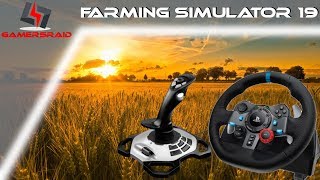 FARMING SIMULATOR 2019 WHEEL  JOYSTICK SETUP HOW TO GUIDE [upl. by Krug]