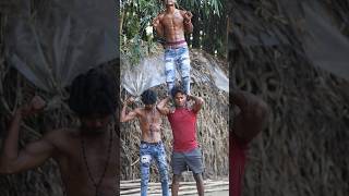 Nache parto chori raifal ke nok par bhojpuri popularsong l viralsong izhaar short fitness 😡💪 [upl. by Etolas]