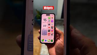 Is this the BEST widget setup shorts iphone fypシ゚viral fyp youtubeshorts [upl. by Nnalorac680]