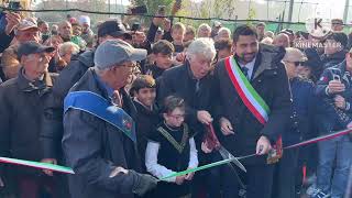 Gian Piero Gasperini inaugura il nuovo campo donato alla città di Grugliasco16 novembre 2024 [upl. by Aittam157]