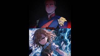 Homelander Vs Misaka Mikoto  WIS Battle [upl. by Peednama15]