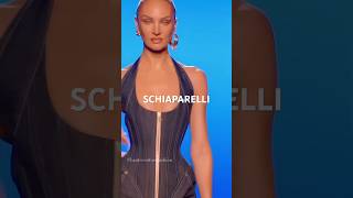 Adriana Lima is so stunning fashion runway model fashionshow adrianalima schiaparelli [upl. by Schulein]