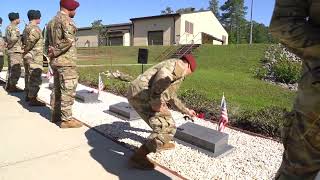 Honoring the Fallen 3rd Special Forces Group Airborne 2024 Memorial Day Rose Laying Ceremony [upl. by Fink]