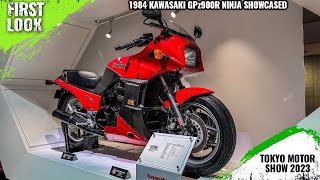 1984 Kawasaki GPz900R Ninja Showcased At Japan Mobility Show 2023 First Look [upl. by Nnil]