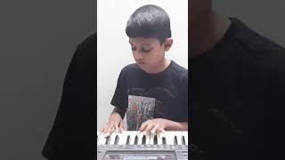 Thoovanathumbikal BGM  Keyboard Cover shorts shortsvideo youtubeshorts mohanlal johnsonmaster [upl. by Yendroc]