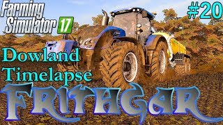 FS17 Timelapse Dowland Farm Seasons 20 Sunflowers And Slurry [upl. by Nonnahsed]