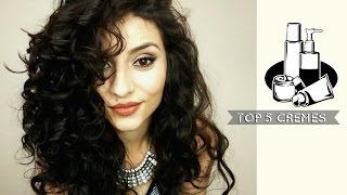 TOP 5 CREMES DE PENTEAR PARA CABELO ONDULADO [upl. by Ttayw]