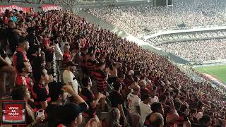 Torcida do Flamengo contra o Atlético MG na Arena MRV  Campeão da Copa do Brasil 2024 [upl. by Derdlim]